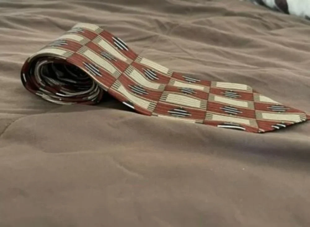 LOUIS ROTH Mens Neck Tie 100% Silk